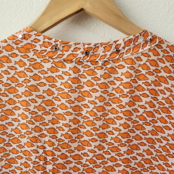 Zara Woman 100% Mulberry Silk Scarf Print Mini Dress Multicolor Size XS - Picture 7 of 16